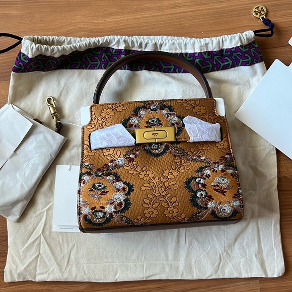 Tory Burch Handbags - Tory Burch Lee Radziwill Petite Double Bag